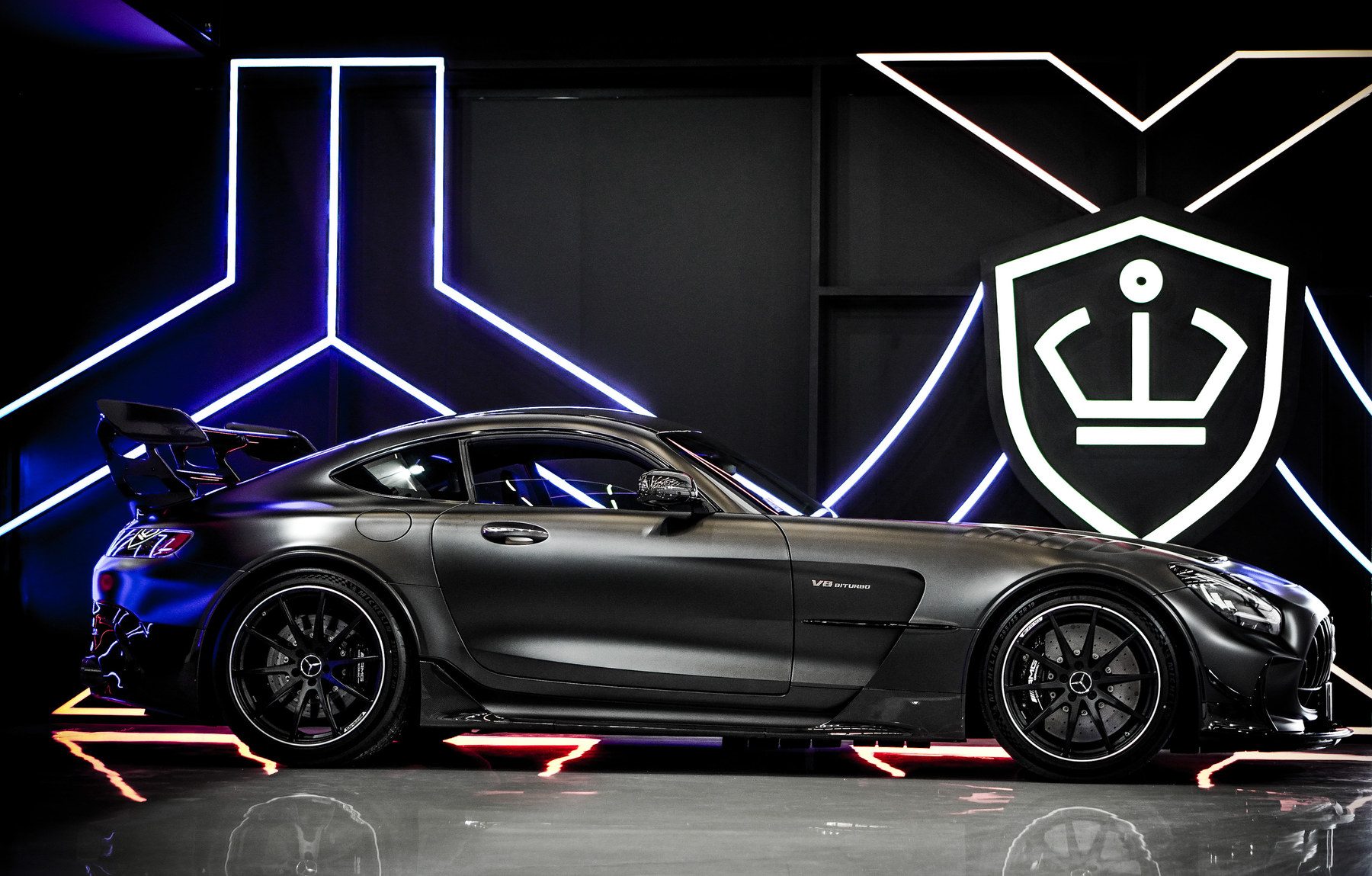 Mercedes-AMG GT Black Series: PPF completo fosco (Signature Matte)