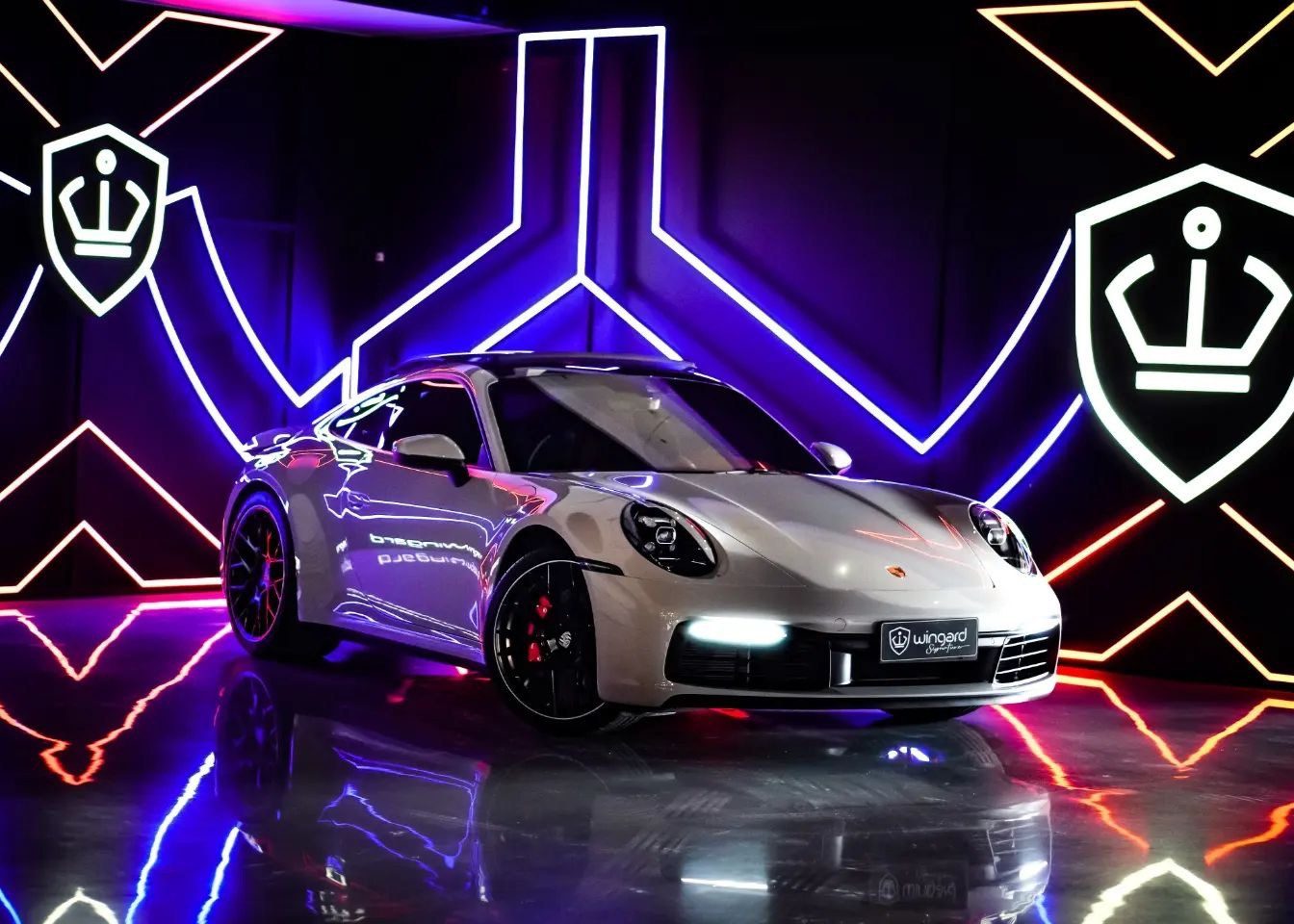 Porsche 911 Turbo S: PPF completo + películas nos vidros